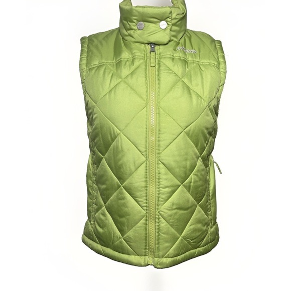 Nascar Jackets & Blazers - Vintage 2007 NASCAR Nextel Cup Series Green Puffer Vest Women's Small Petite
